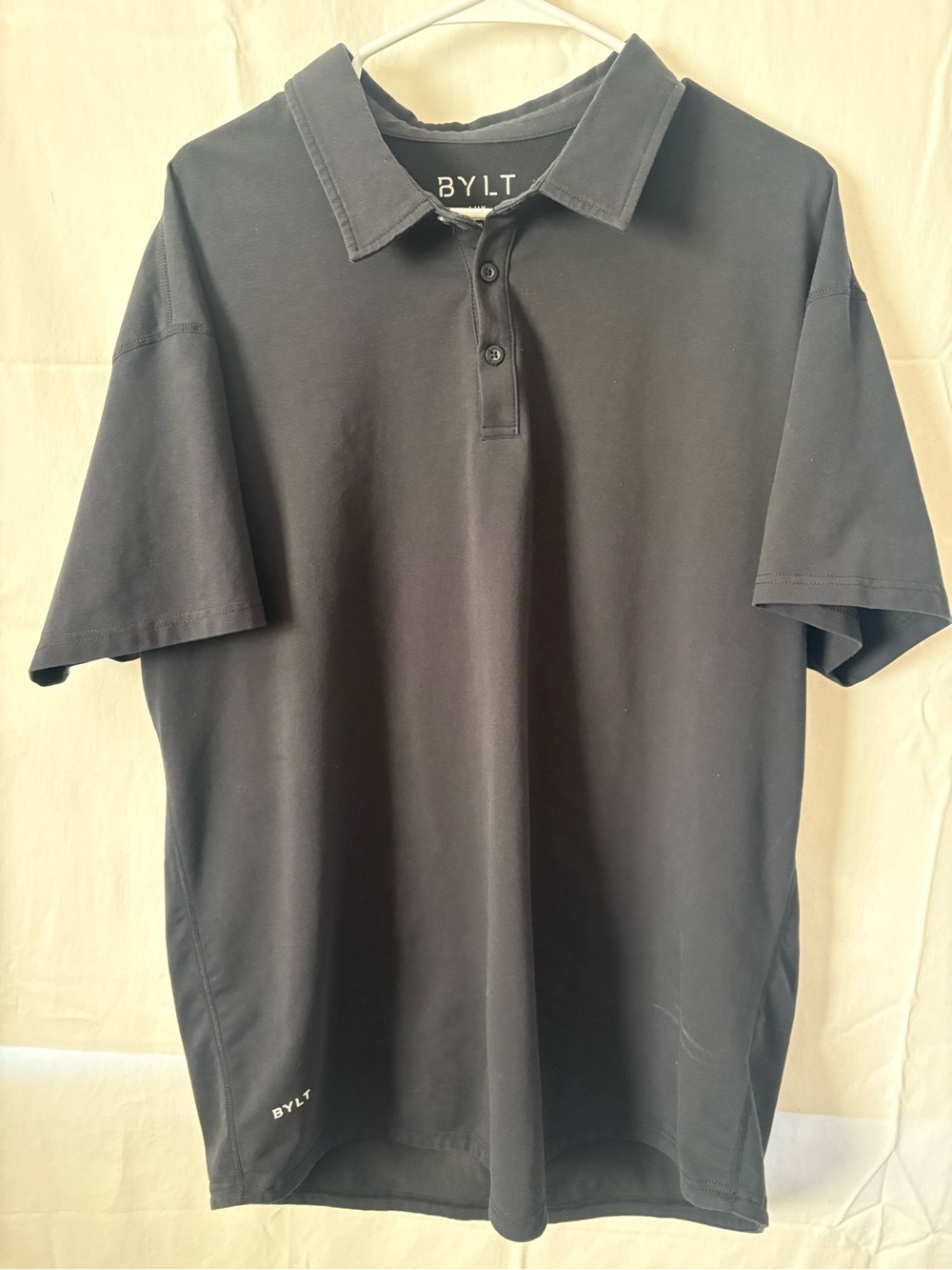 BYLT Basics Men's Black Polo Shirt